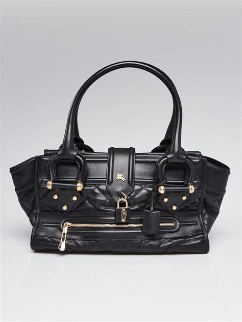 large black leather burberry manor bag price|Burberry Burberry Large Manor Quilted Tote Bag In Black .